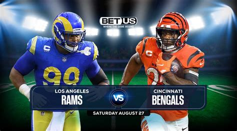 Rams vs Bengals Odds, Picks and Predictions .